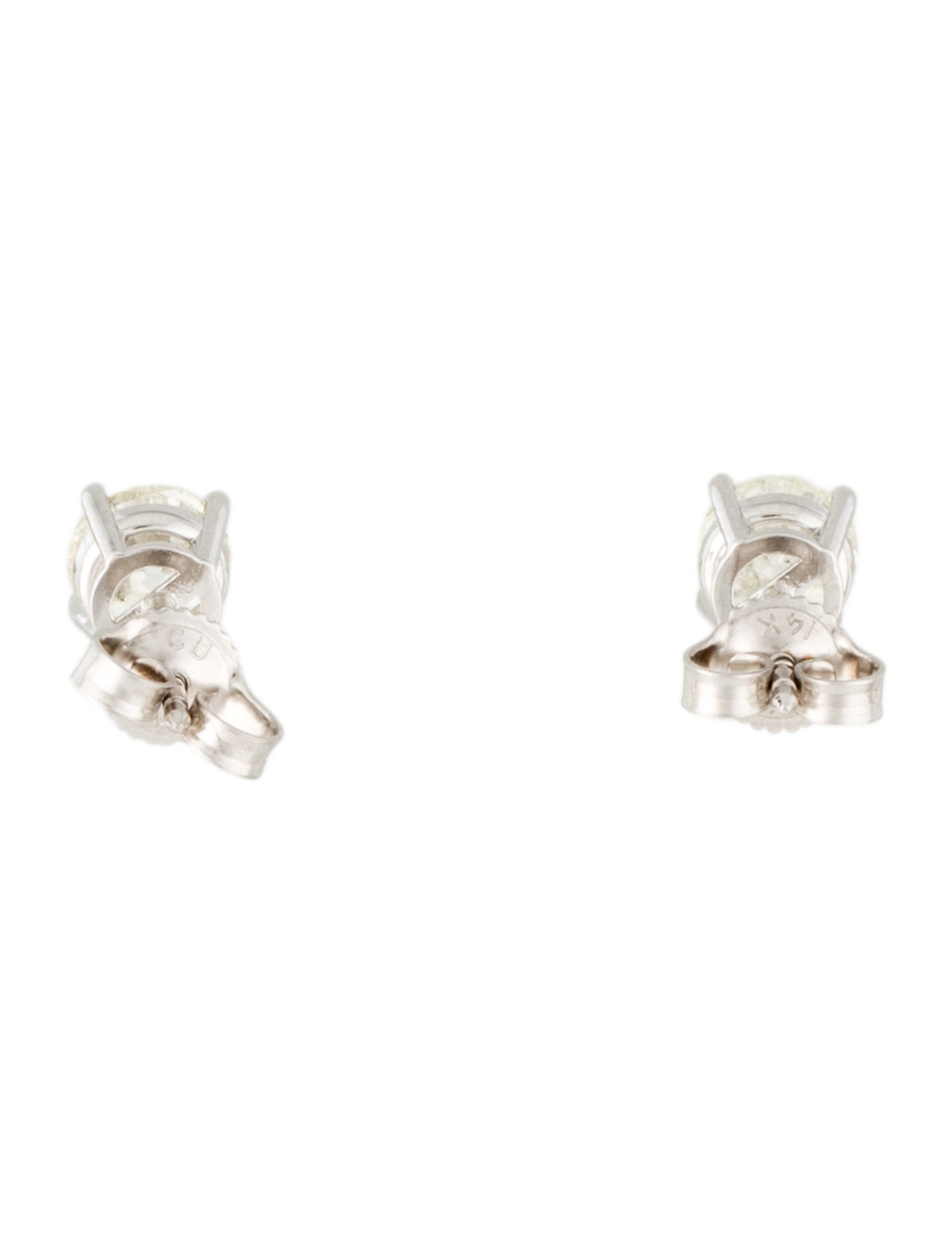 Earrings 14K 1.40ctw Diamond Stud Earrings